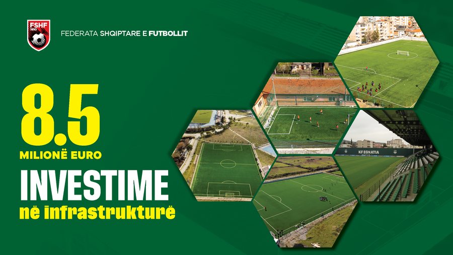 FSHF investon 8.5 milionë euro në infrastukturë sportive