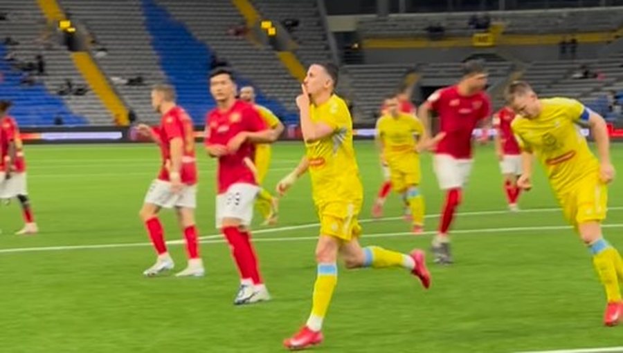 VIDEO/ Protagonist me gol në Kazakistan, Nazmi Gripshi gjen rrjetën me