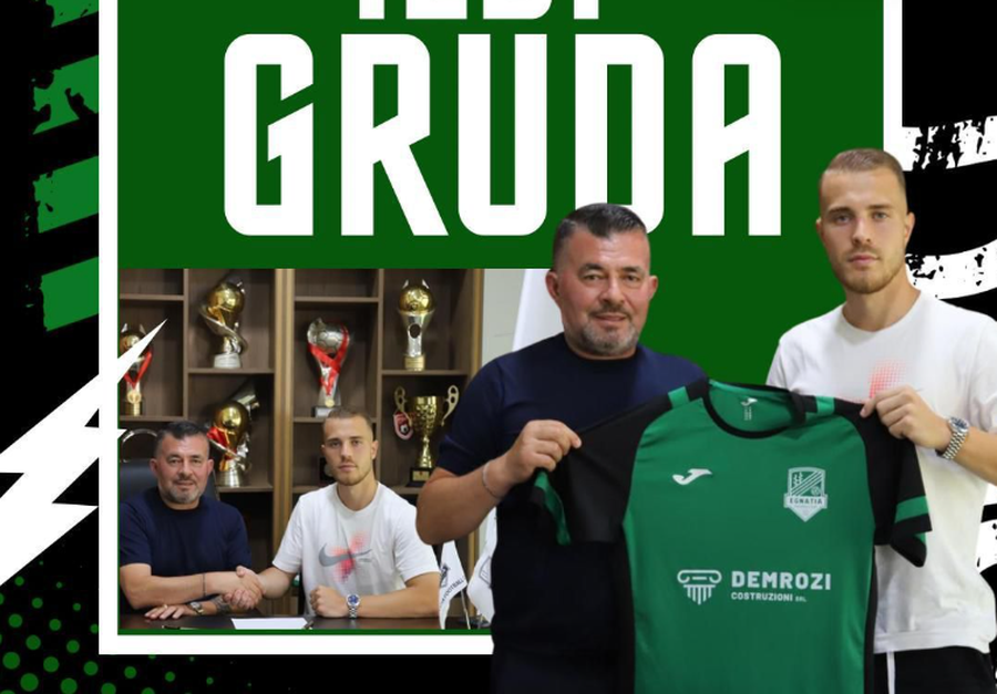 ZYRTARE/ Konfirmoi largimin nga Vllaznia, Ildi Gruda prezantohet te