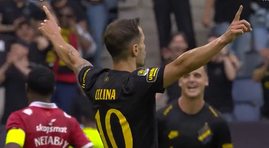 VIDEO/ U fut si zëvendësues, mesfushori shqiptar shënon EUROGOL