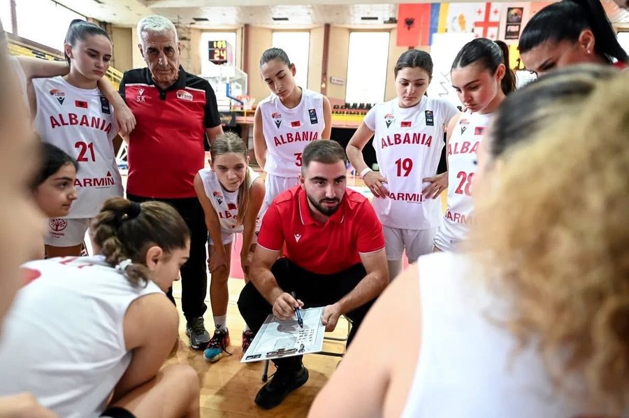 BASKETBOLL/ Shqipëria U16 shkëlqen në Kampionatin Evropian,