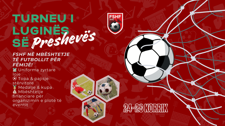 Futbolli bashkon fëmijët e Preshevës & diasporës/ FSHF