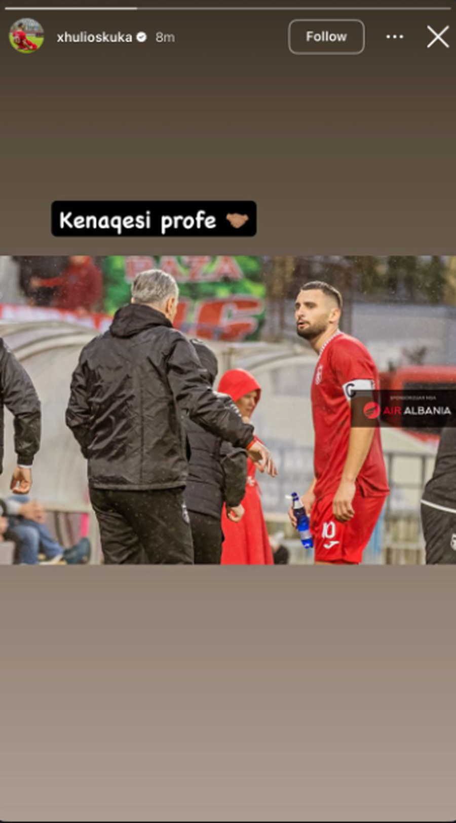 E mbylli me Partizanin, Skënder Gega merr mesazhin PUBLIK nga sulmuesi i