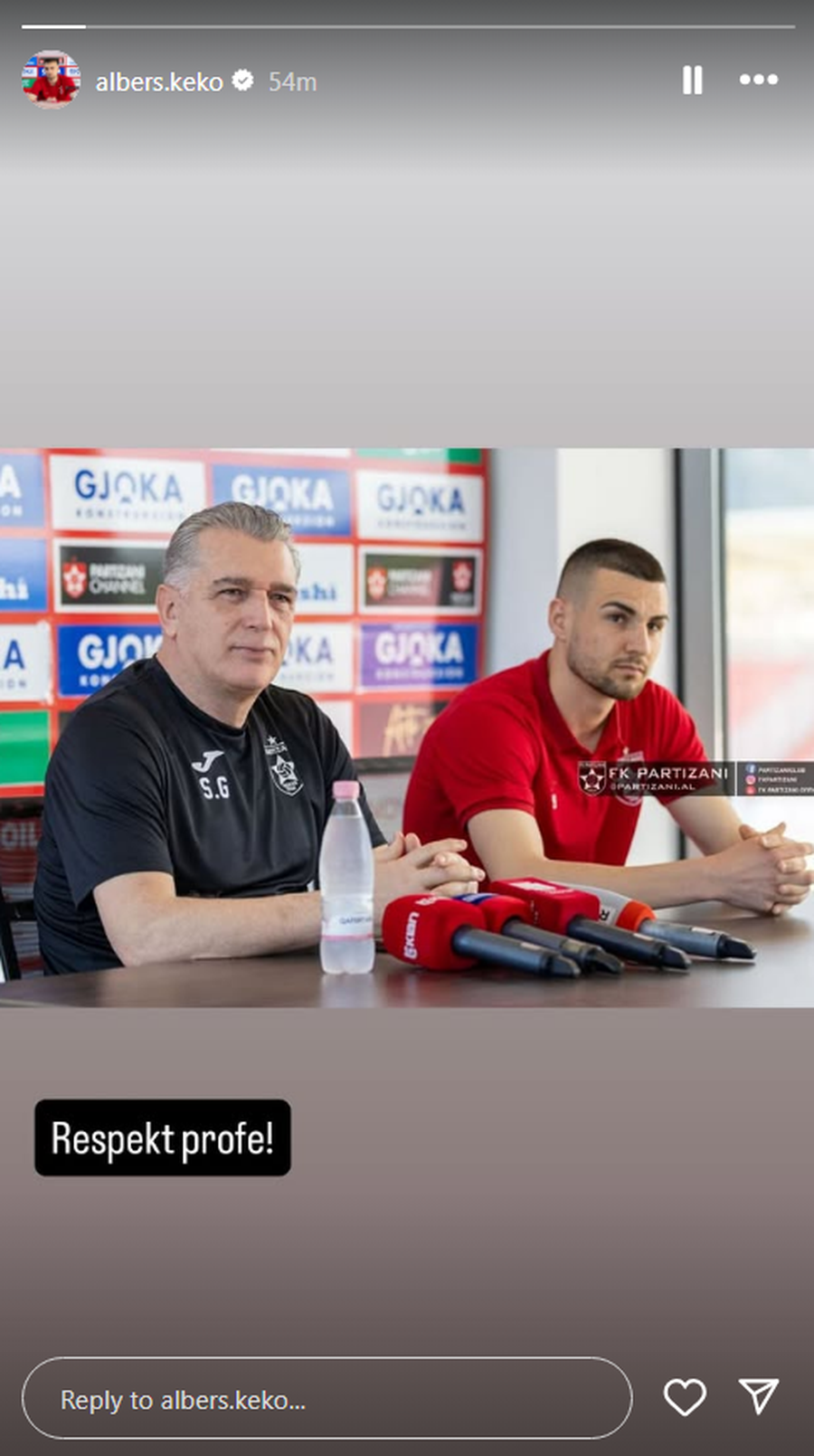 Pas “tërmetit” te Partizani, reagojnë yjet e ekipit