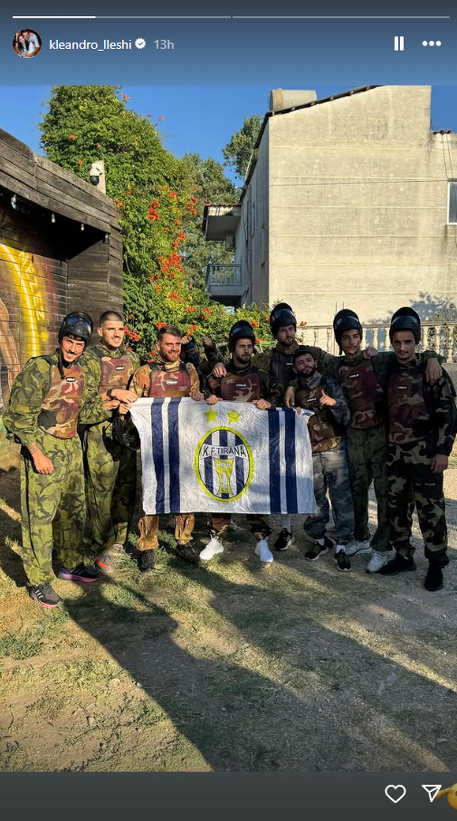 Lojtarët e Tiranës “harrojnë” futbollin, disa prej