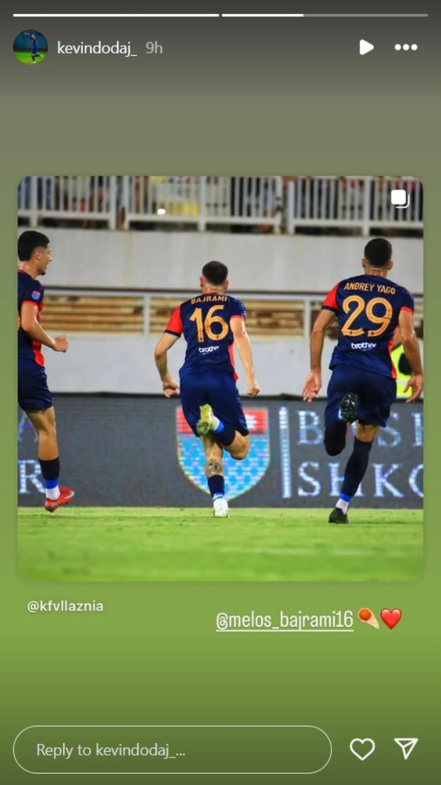 Vllaznia triumfoi ndaj Vikingur me përmbysje, Kevin Dodaj nuk harron