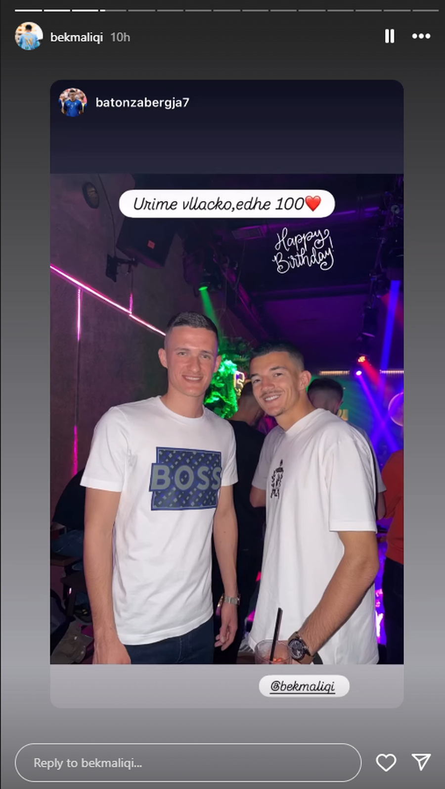 Festë te Dinamo, shkak bëhet Maliqi