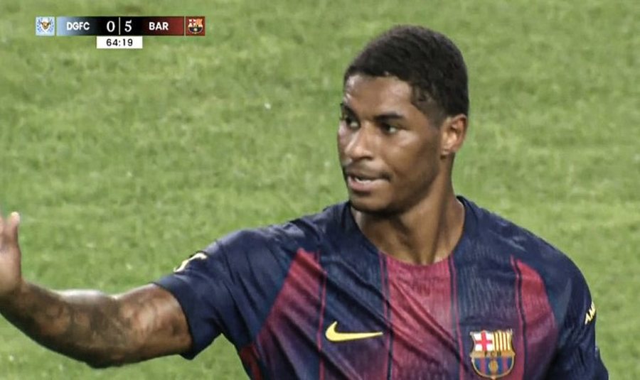VIDEO/ Rashford gjen golin e parë me Barcelonën, katalanasit