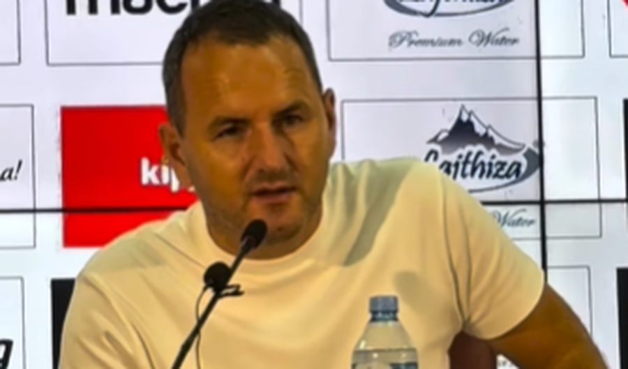 Trajneri i Shkëndijës “skanon” ndeshjen me Qarabag,