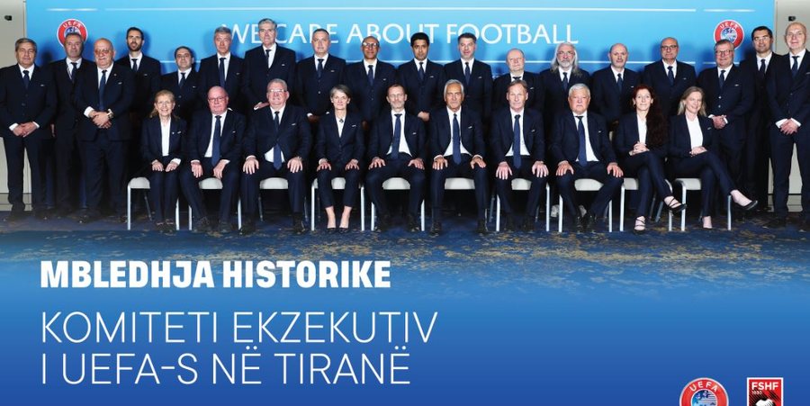 Moment historik për Shqipërinë, Komuniteti Ekzekutiv i UEFA-s do