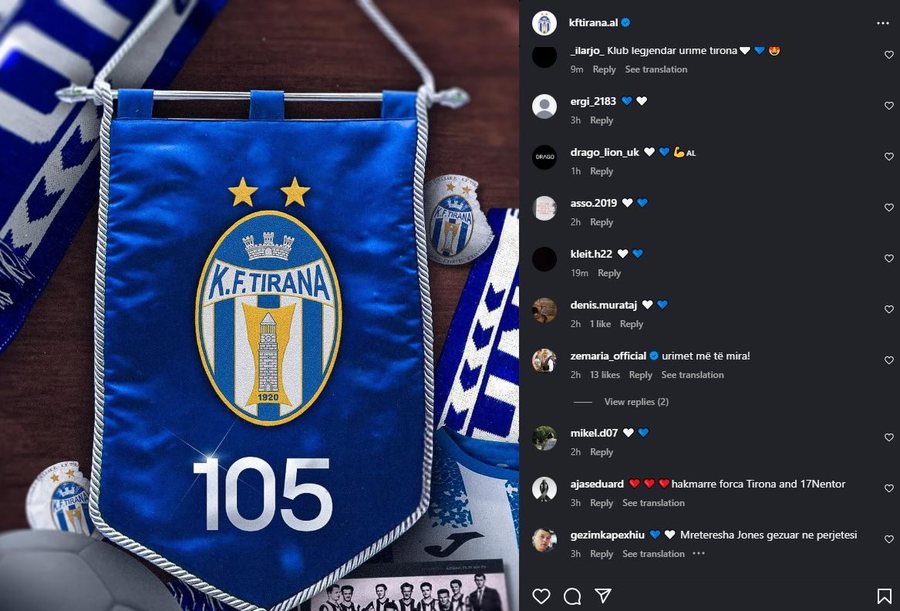 FOTO/ 105 –vjetori i krijimit, ish-trajneri brazilian SURPRIZON