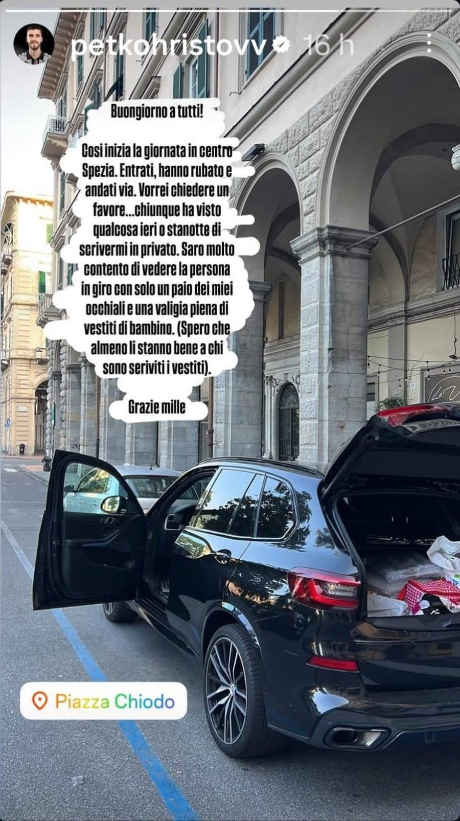 E pazakontë/ Kapitenit të Spezias i grabitet makina në mes