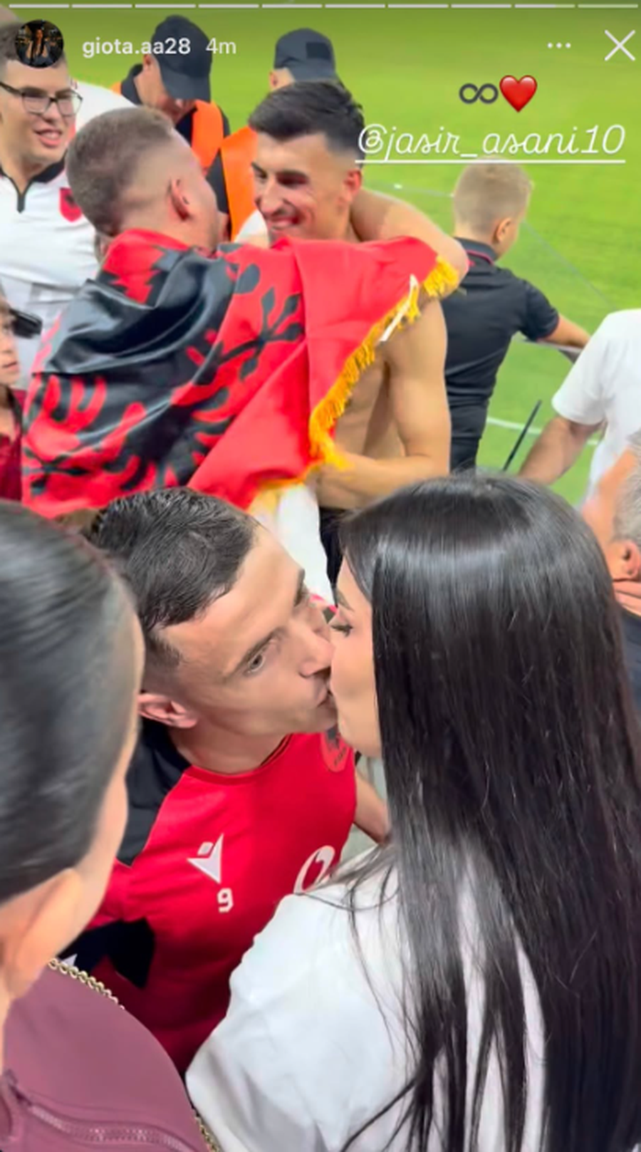 Fitore në fushë dhe jashtë saj, Jasir Asani feston 3 pikët