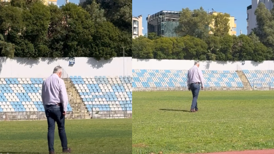VIDEO/ Gjuha e trupit nuk ia fsheh emocionet, presidenti Refik Halili