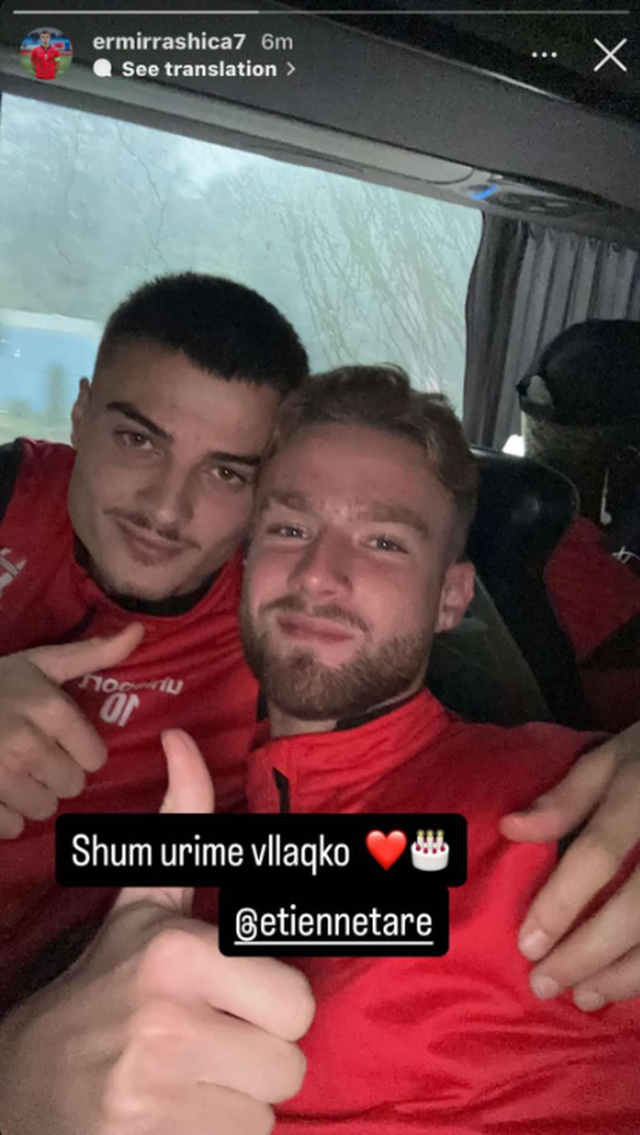 FOTO/ Ditë speciale, Tare merr mesazhin PUBLIK nga ish-sulmuesi i