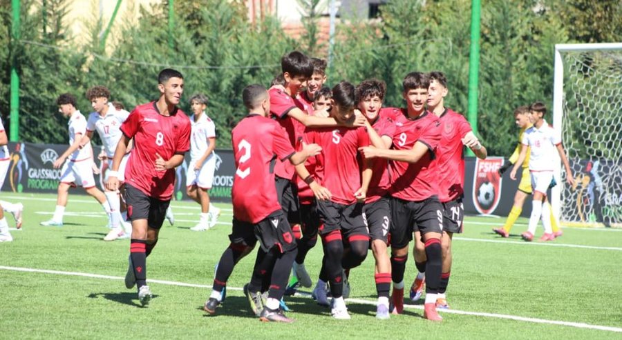 Miqësorja e dytë me Maltën U-15, Shqipëria triumfon në
