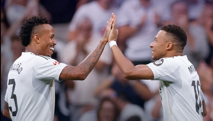 VIDEO/ Militao dhe Mbappe të papërmbajtshëm, Real Madrid merr 3