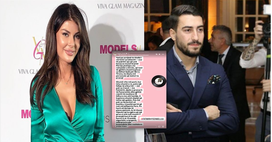 Angela Martini nuk ndalet, publikon MESAZHET në Instagram me Fatmir