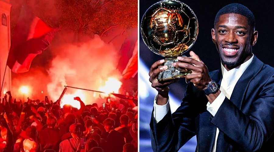 VIDEO/ Ousmane Dembele fitoi “Topin e Artë”, tifozët i