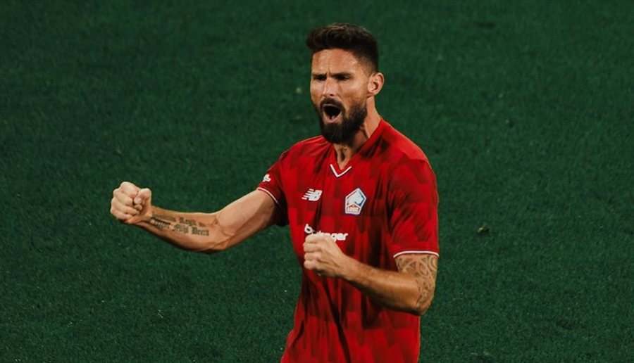 Giroud nuk e njeh “plakjen”, Lille e nis mbarë në
