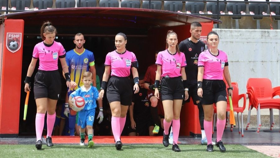 Emanuela Rusta & tre arbitre të tjera shqiptare vendosin drejtësi