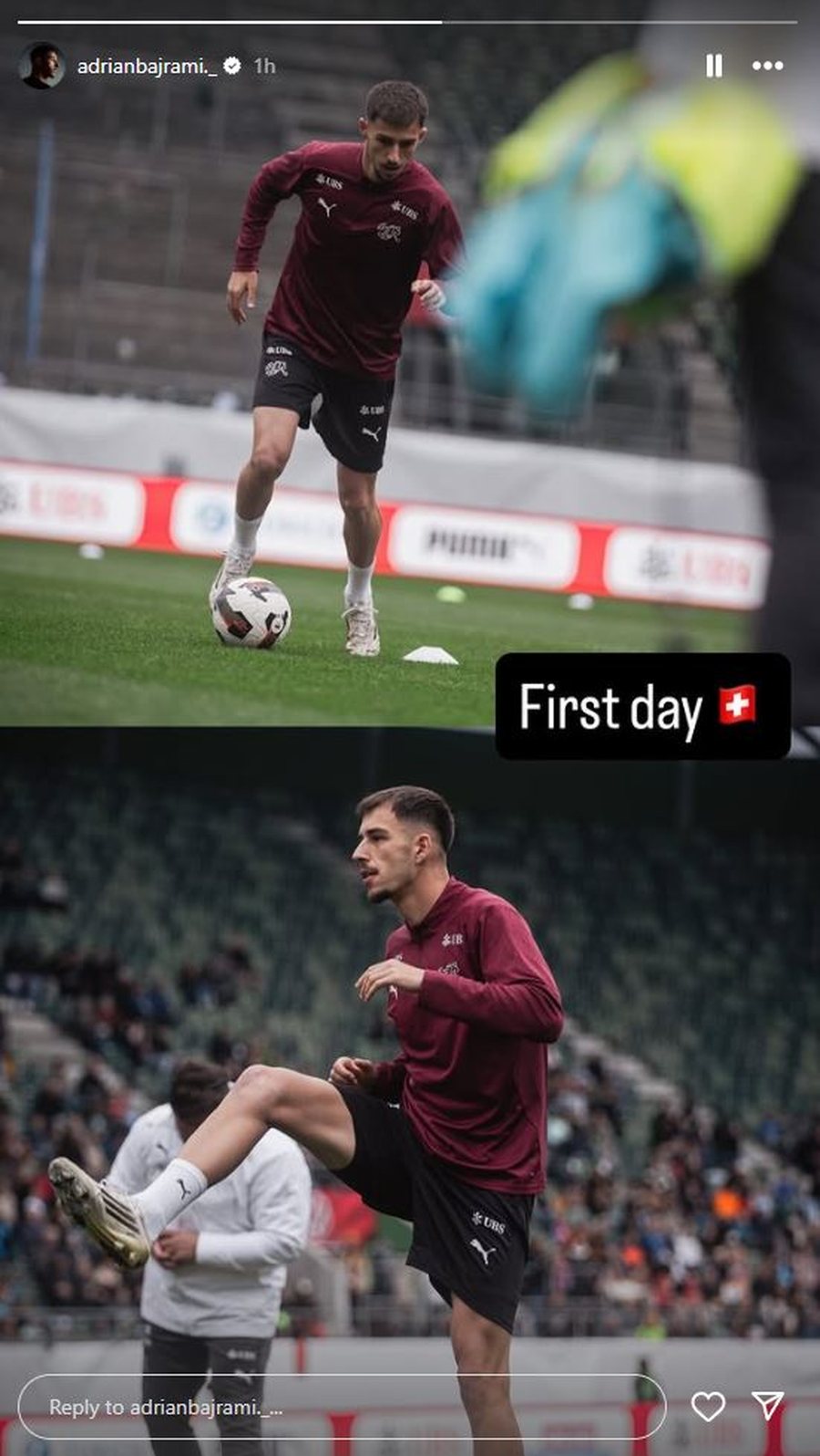 Adrian Bajrami “kthehet” në zviceran, fshin çdo foto me