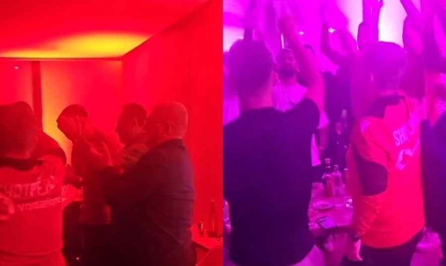 VIDEO/ "Bjeri gajdes, gajdexhi", Taulant Balla dhe Foto Strakosha nuk