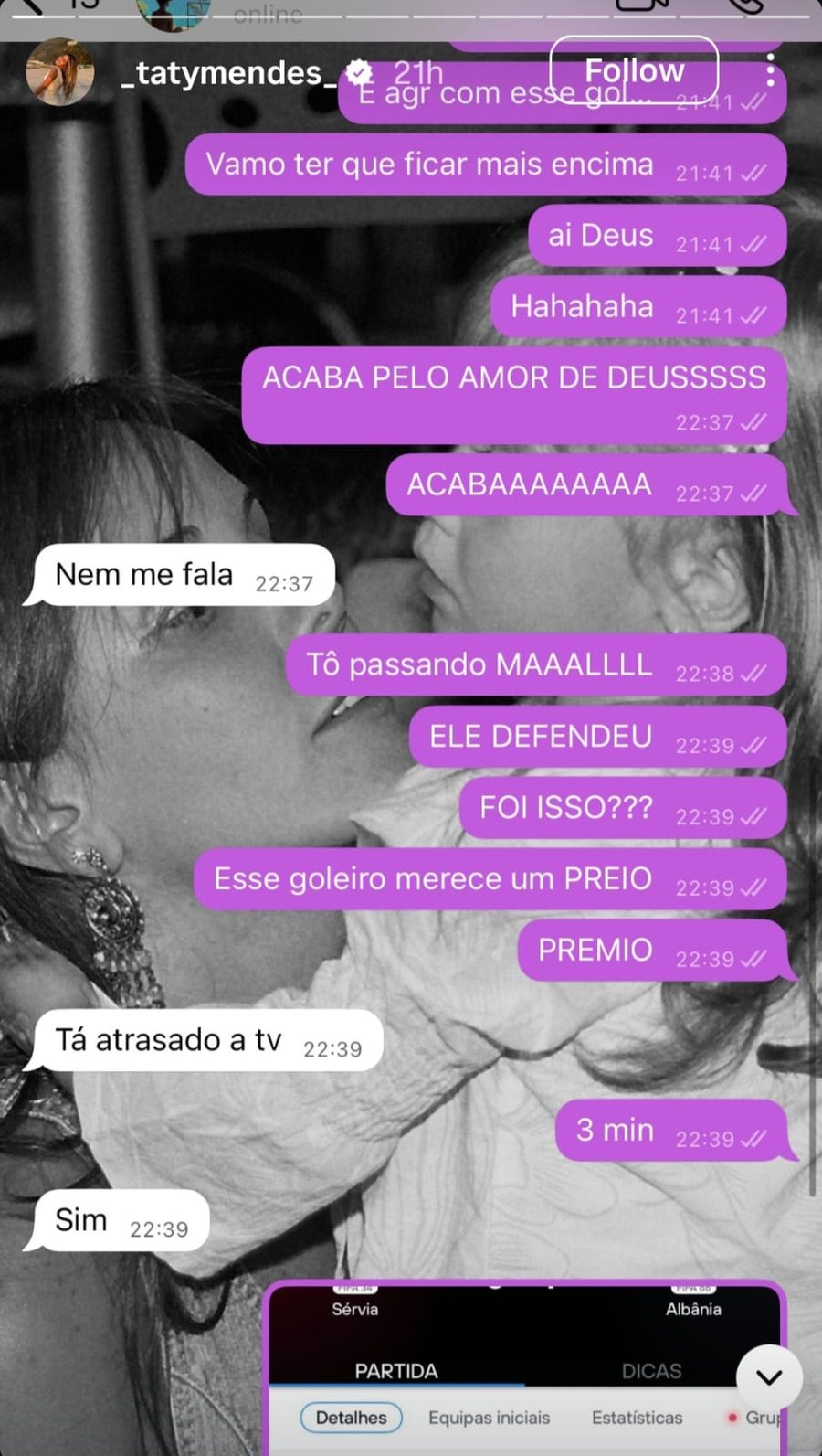 As Manaj e as Gjimshiti, vajza e Sylvinhos tregon të