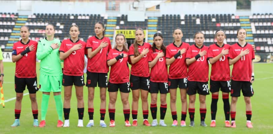 Shqipëria U17 nuk ia del në derbin ballkanik, vajzat kuqezi mposhten