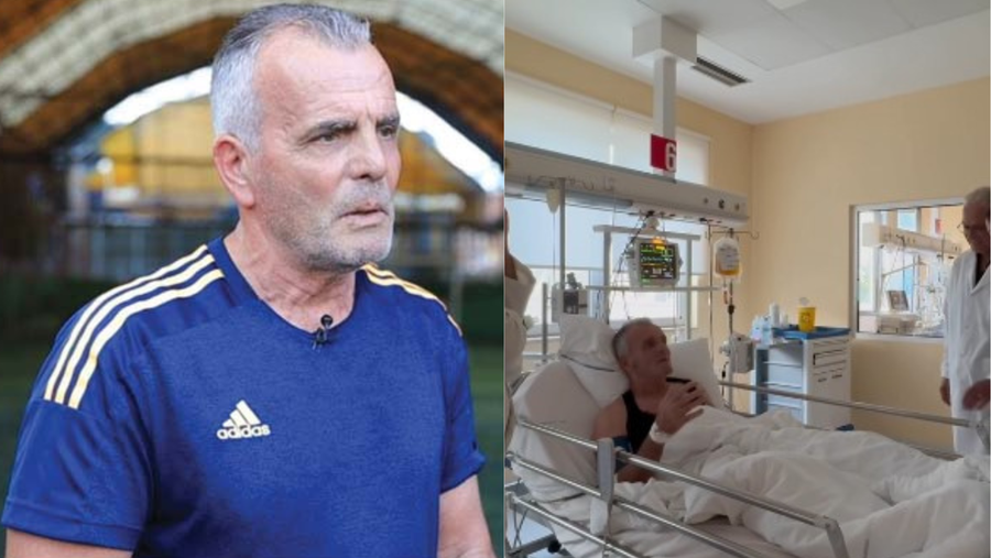 Legjenda bardheblu prej ditësh në spital! Agustin Kola i shtruar