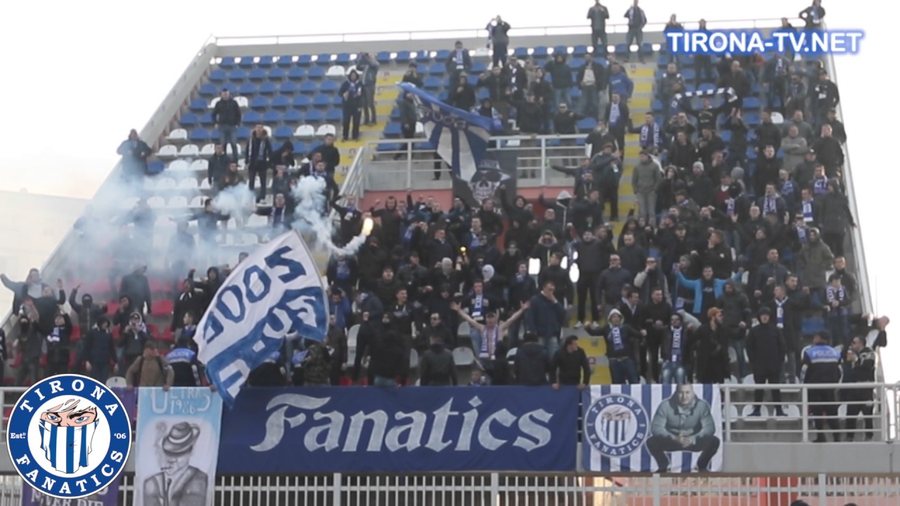Armiqësi e vjetër me shkodranët, Tirona Fanatics