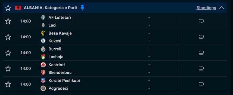 10 ekipe zbresin në fushë, njihuni me duelet e ditës së