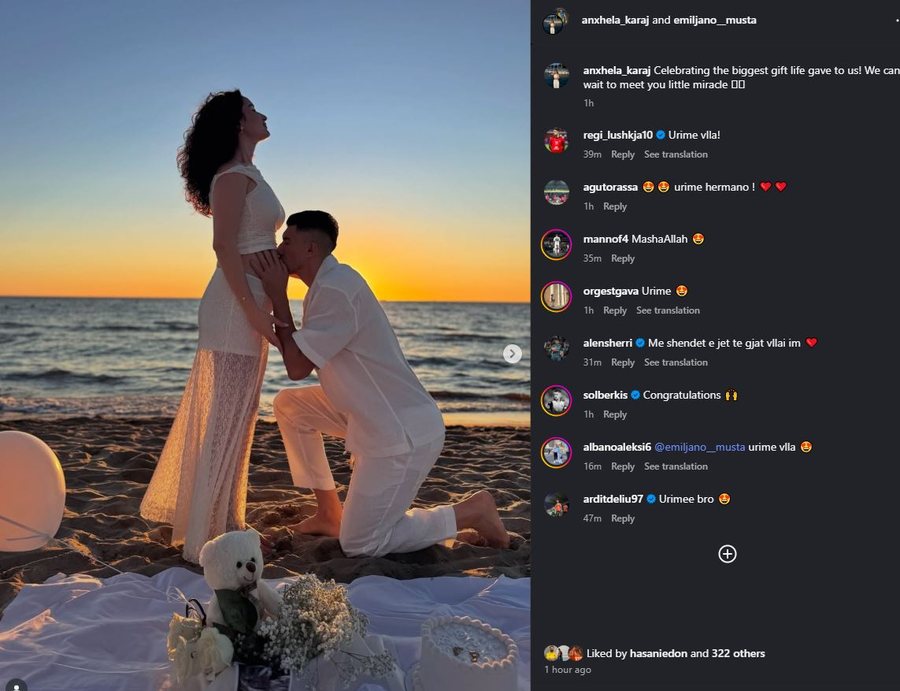 VIDEO/ Baba për herë të parë, futbollisti i Superiores ndan