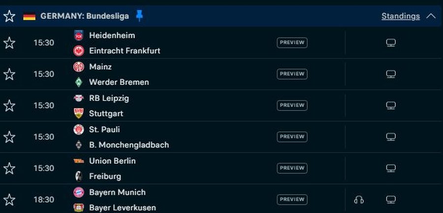 “Zjarr” dita e sotme në Bundesligë, përballje