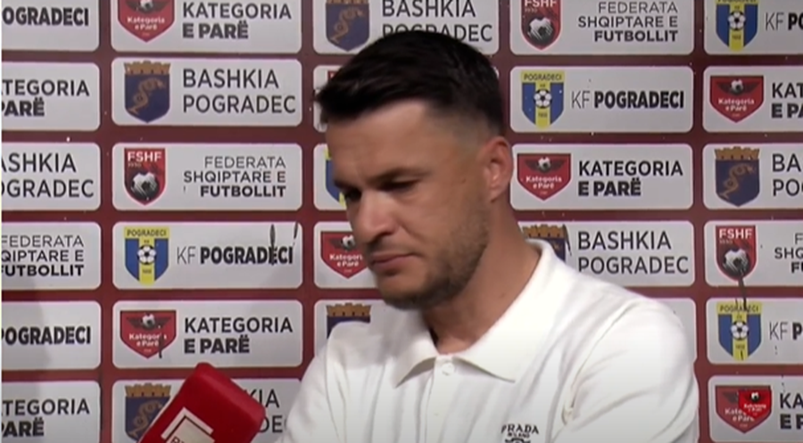 Trajneri i Pogradecit nuk e fsheh kënaqsinë: Shihni rezultatin 1-0! Ky