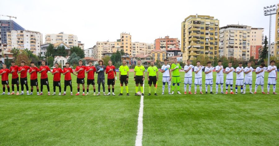 Tre fitore radhazi, Shqipëria U15 i jep leksione edhe Kosovës