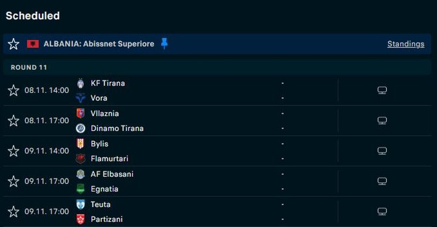 Nga Supersfida e Shkodrës te ajo e Durrësit, java e 11-të e