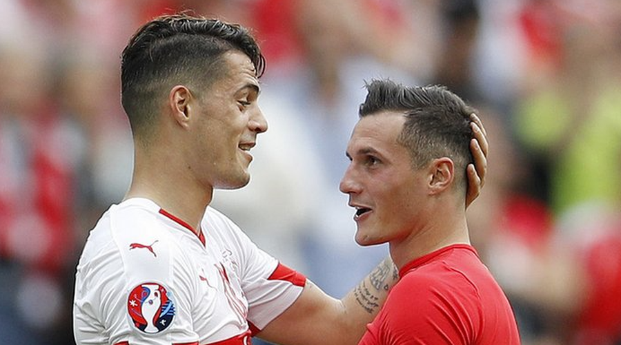 Taulant Xhaka në versionin “mister”, REAGON Graniti