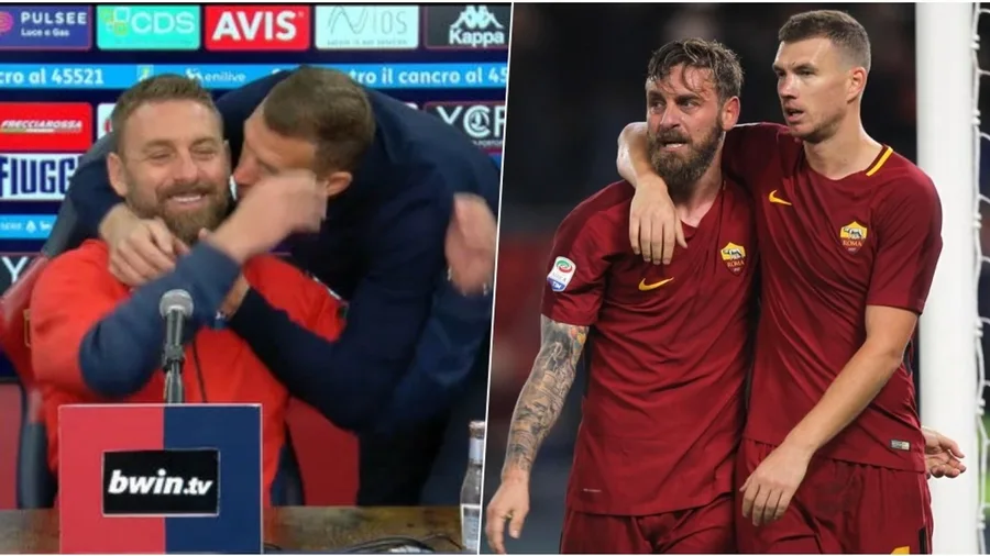 VIDEO VIRALE/ Dzeko nuk përmbahet, ndërpret konferencën e De