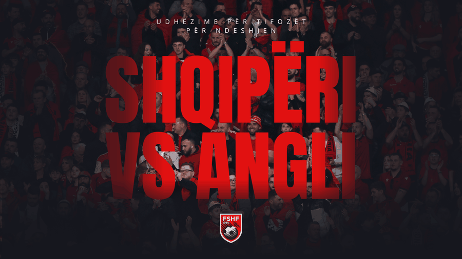 Në prag të sfidës Shqipëri – Angli, Federata