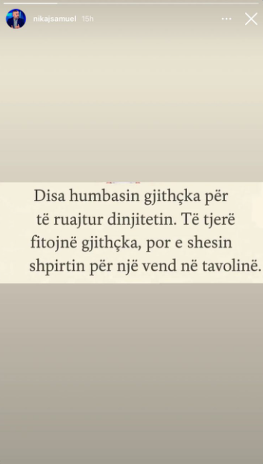 Samuel Nikaj s’mban më, i del në mbrojtje futbollistit të