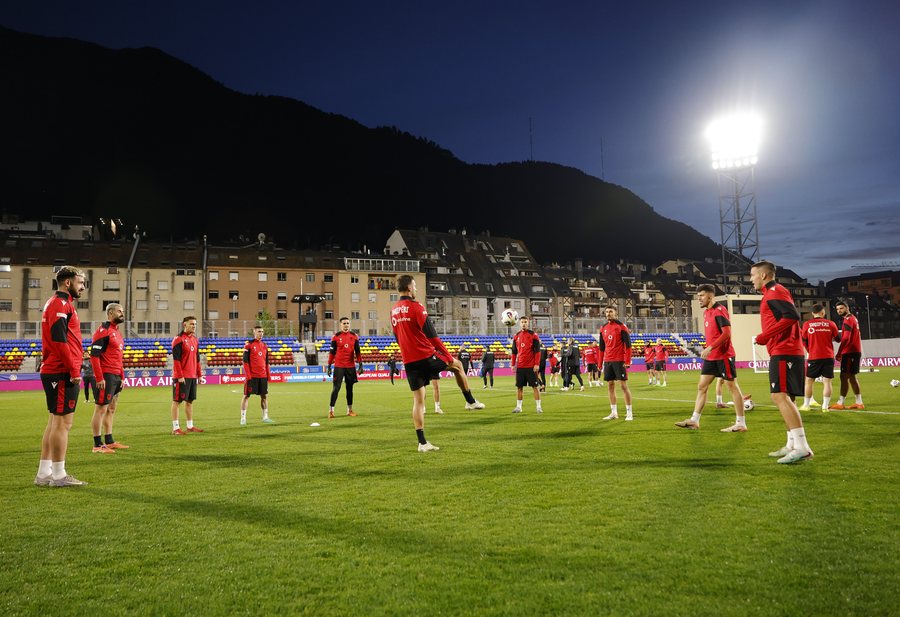 Andorra-Shqipëri / Kombëtarja mbyll përgatitjet, gjithçka
