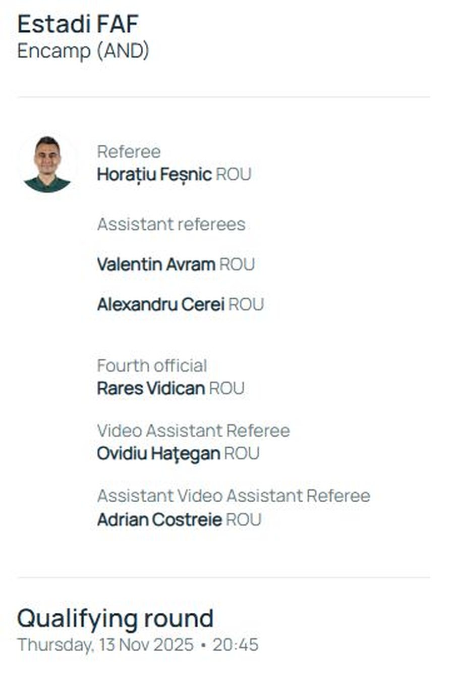 Rumunët s’i ndahen Kombëtares, Shqipëria në