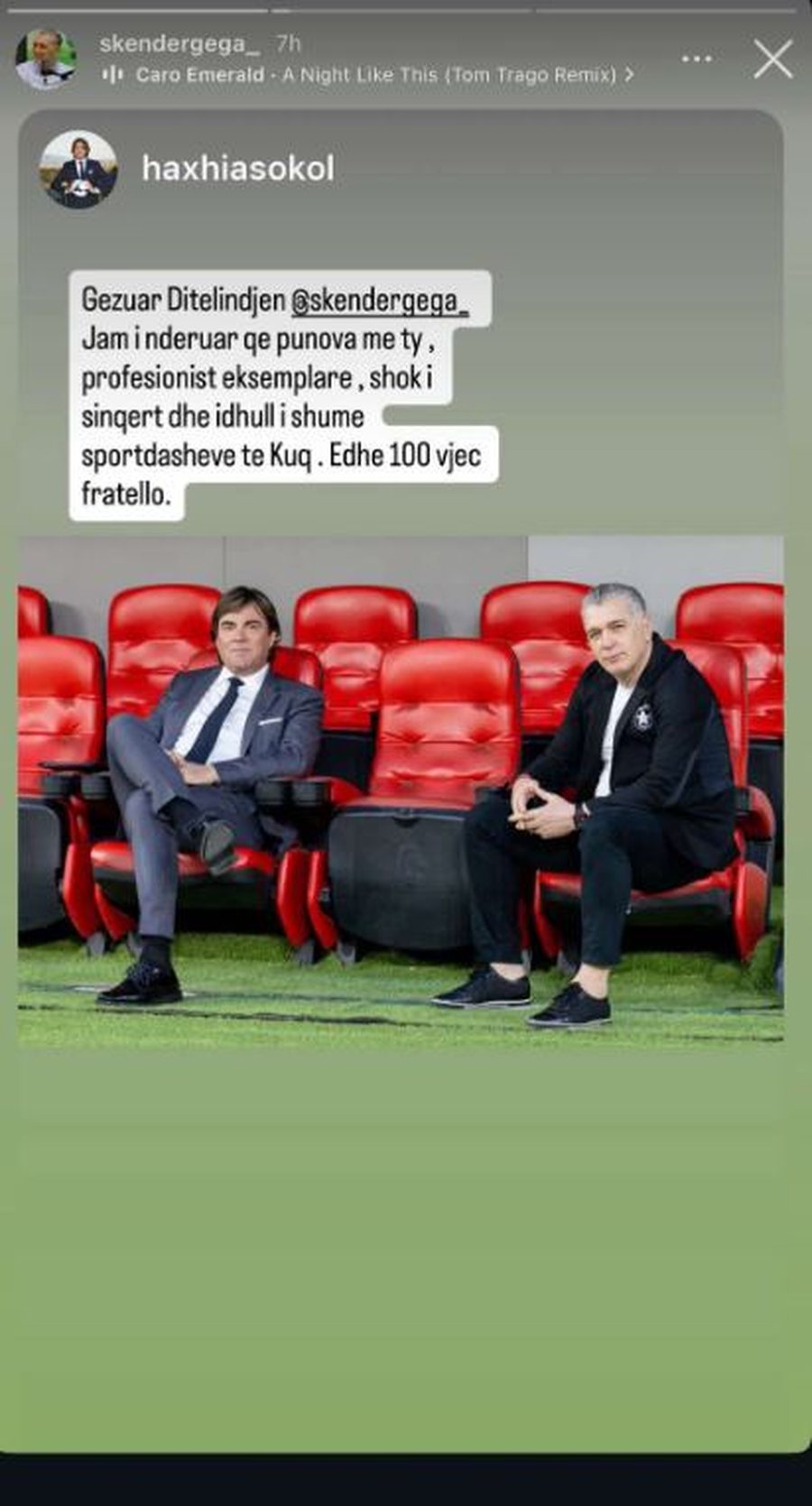 FOTO/ “Ekzemplar”, ish-drejtori i Partizanit i shkruan publikisht