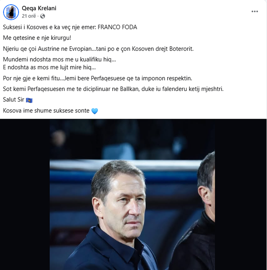 I kërkoi Brojës të bëhet “burrë” në