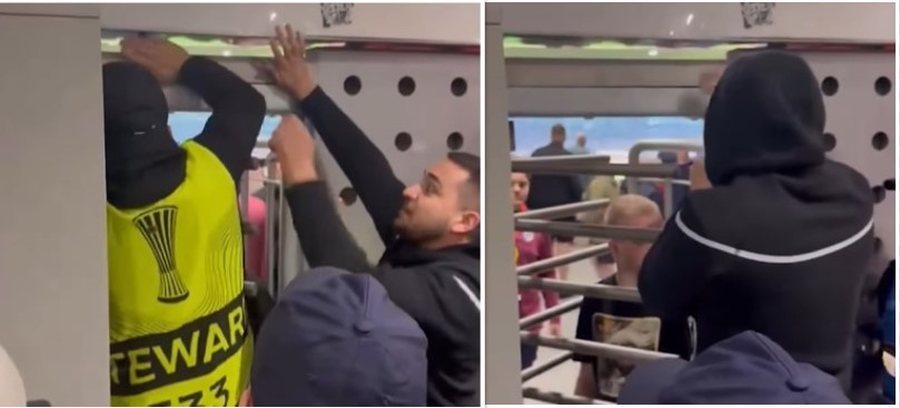 VIDEO/ Tifozi anglez gjen belanë në Tiranë, mbetet i bllokuar