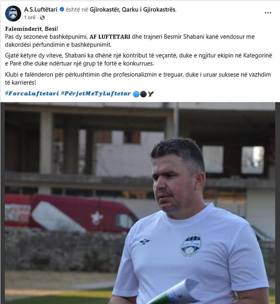 "Tronditet" futbolli shqiptar, 2 trajnerë të larguar në