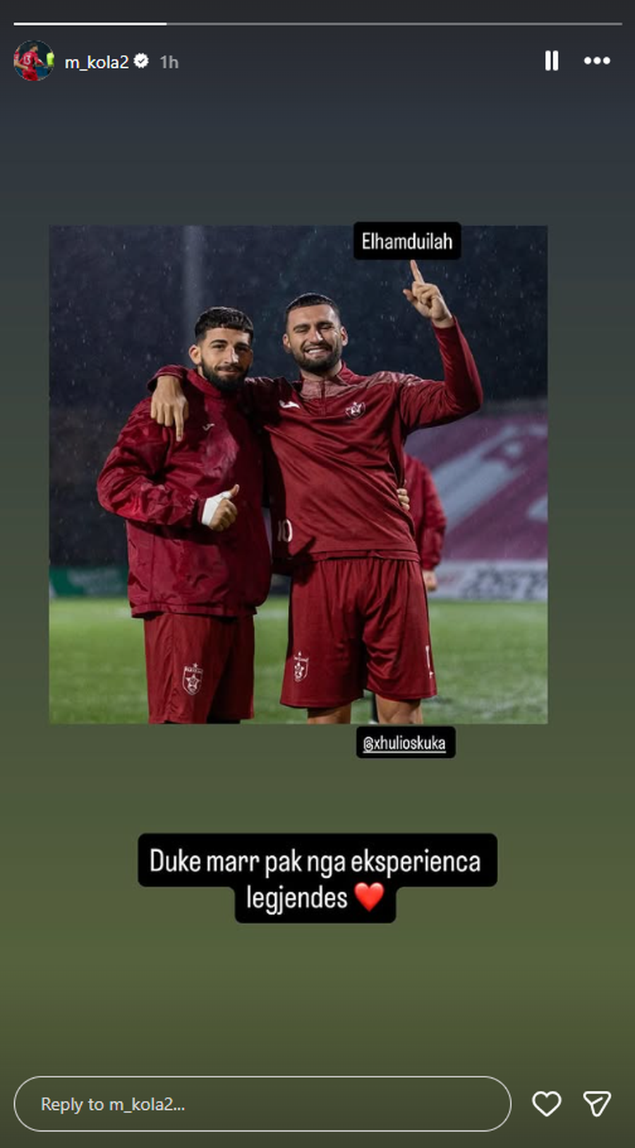 Kërnaja e surprizoi si titullar, lojtari i Partizanit gati të