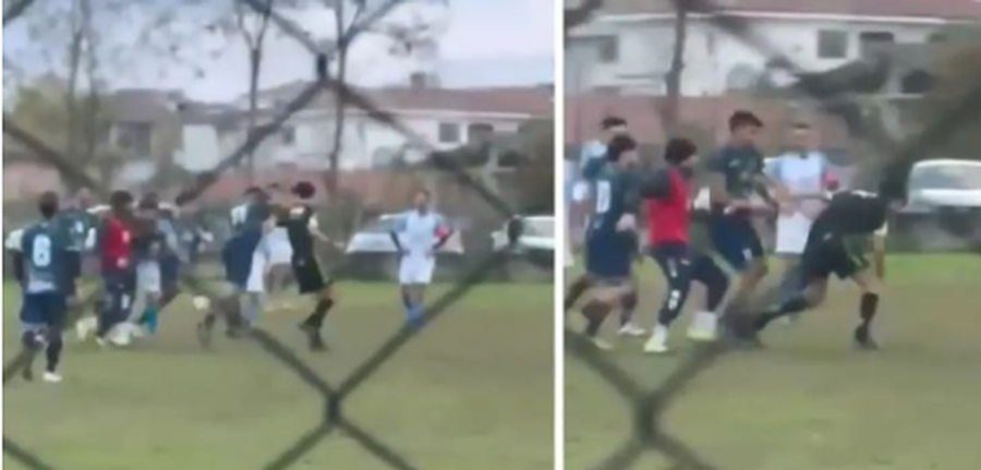 SKANDAL në Kategorinë e Dytë! Gjyqtari 17-vjeçar rrihet