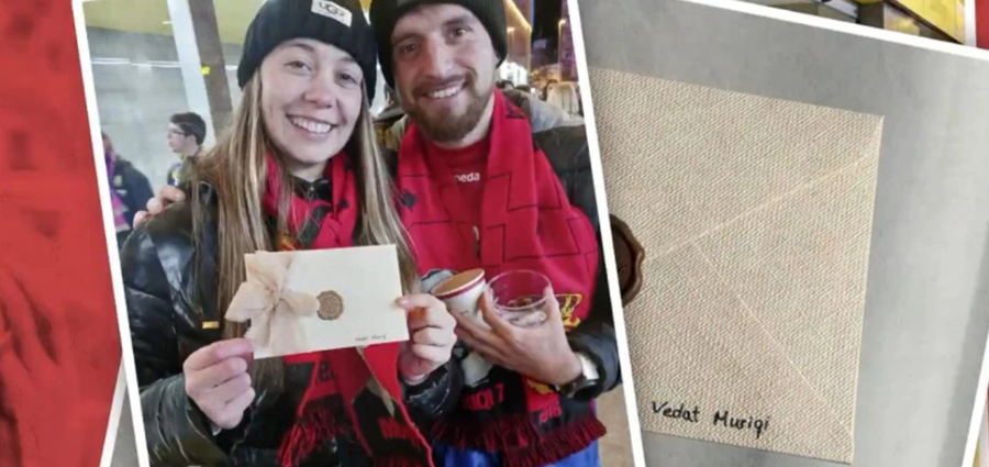 I “çmendur” pas tij, Vedat Muriqi shkon në dasmën e